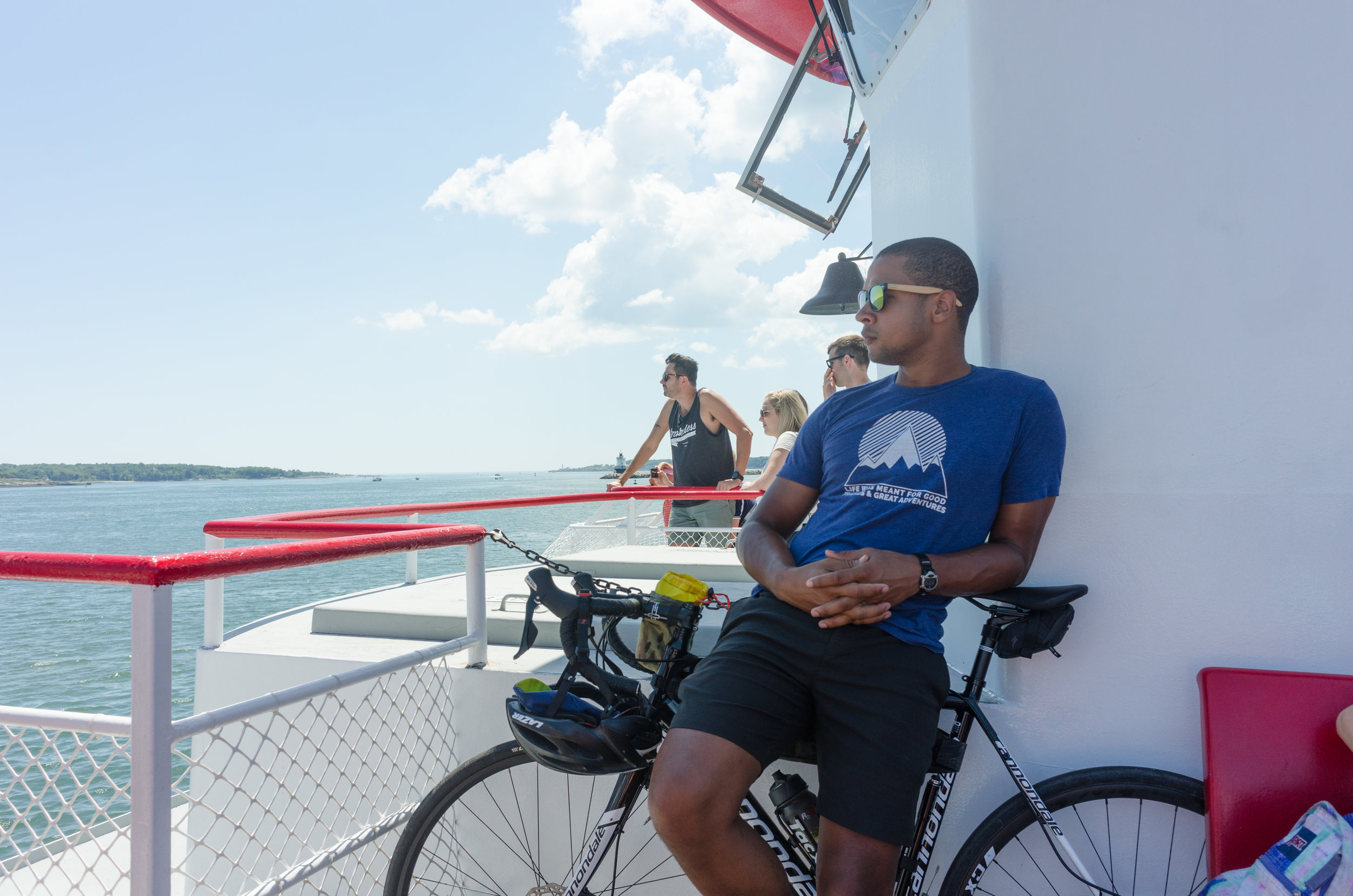 Including a ferry ride to Peaks Island...