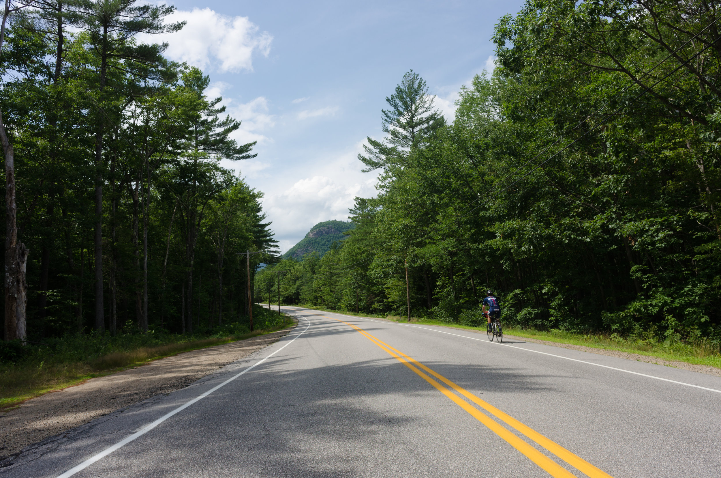 The route home was more of the same - high temperatures and lots of climbing.