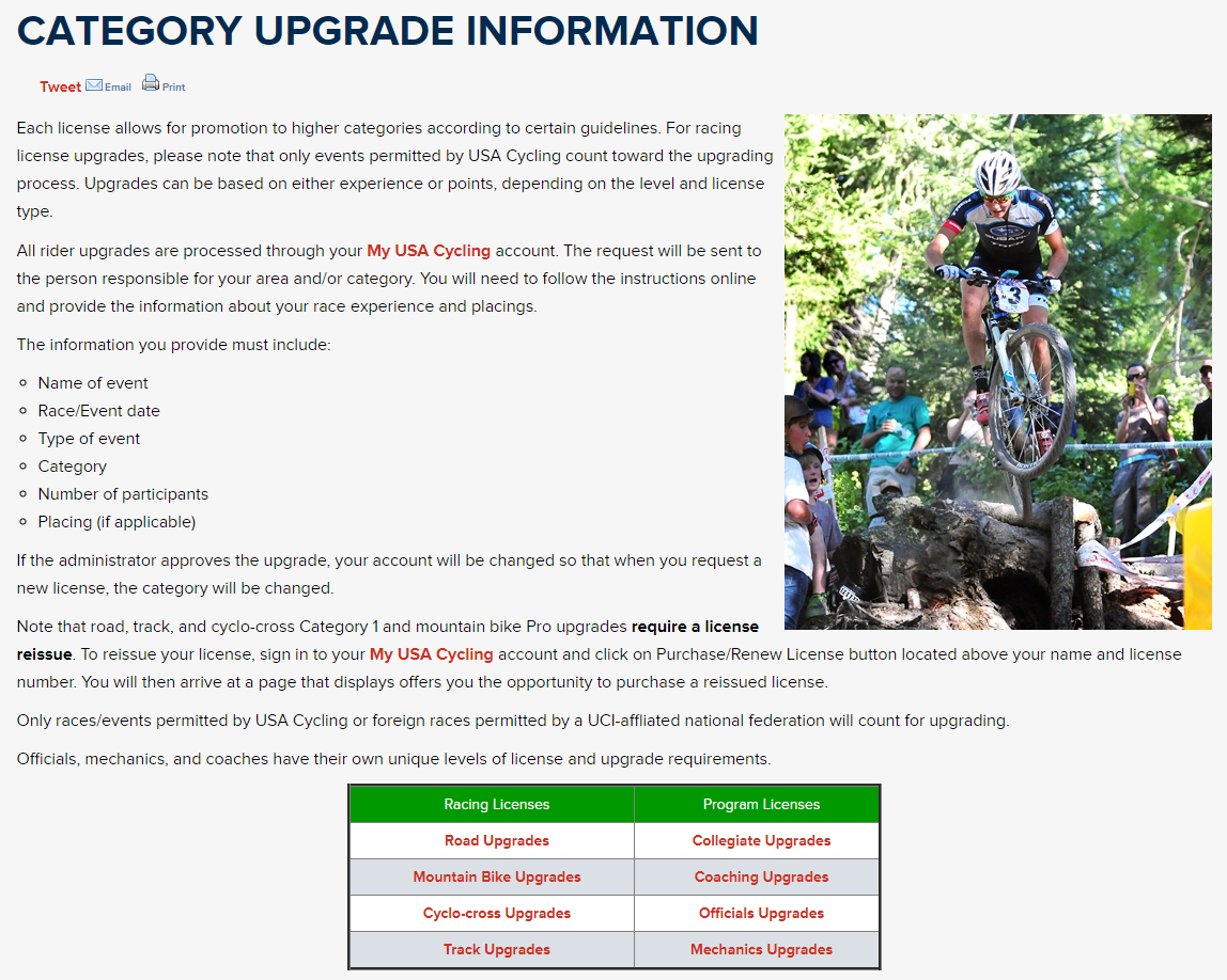 Bike Usa Cycling License USA Cycling Race Membership