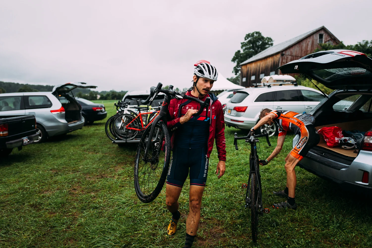 Stephen Rousseau at CycleSmart Cross Camp in August 2018.