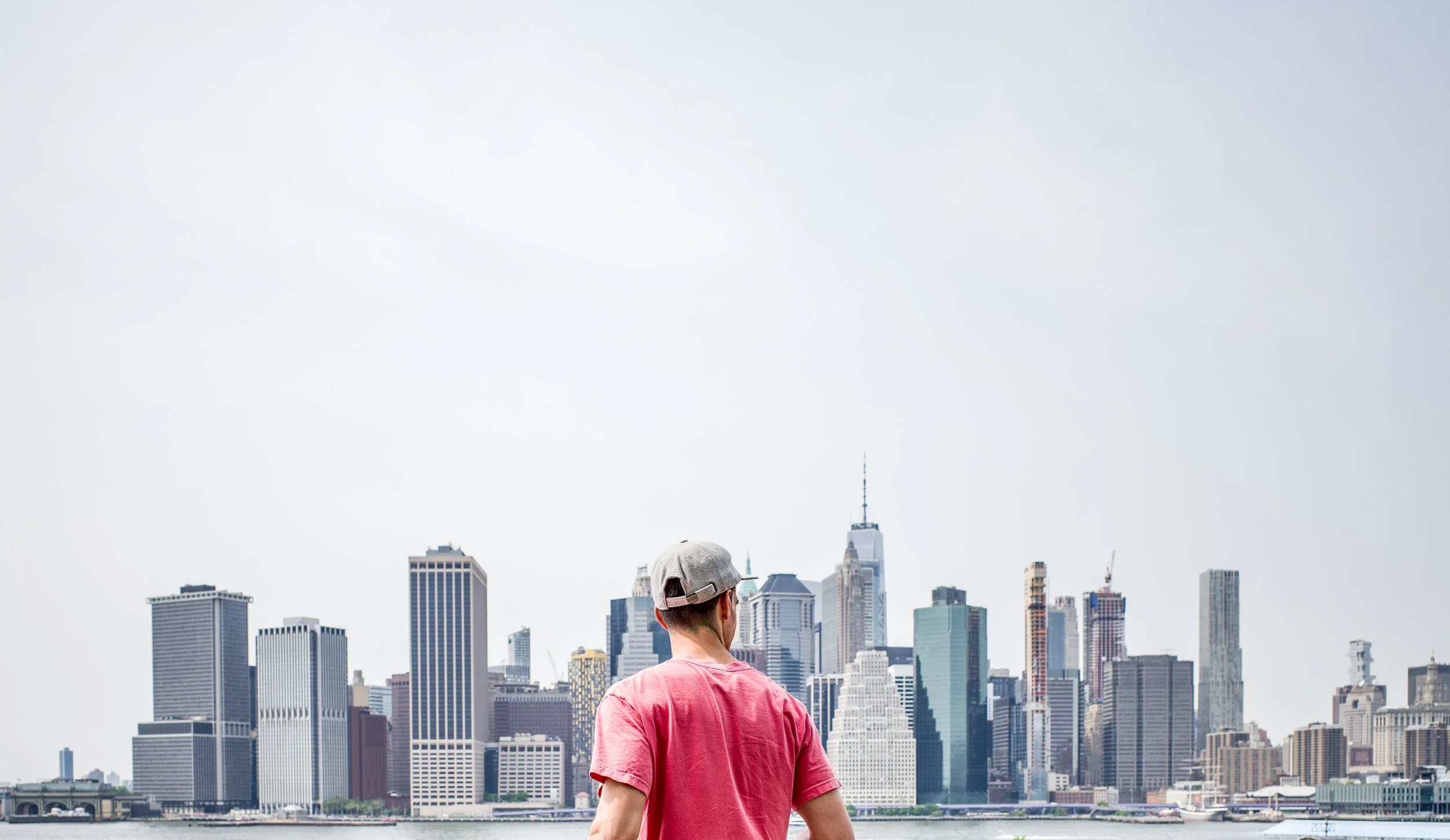 Scott’s first time on the Brooklyn Heights Promenade