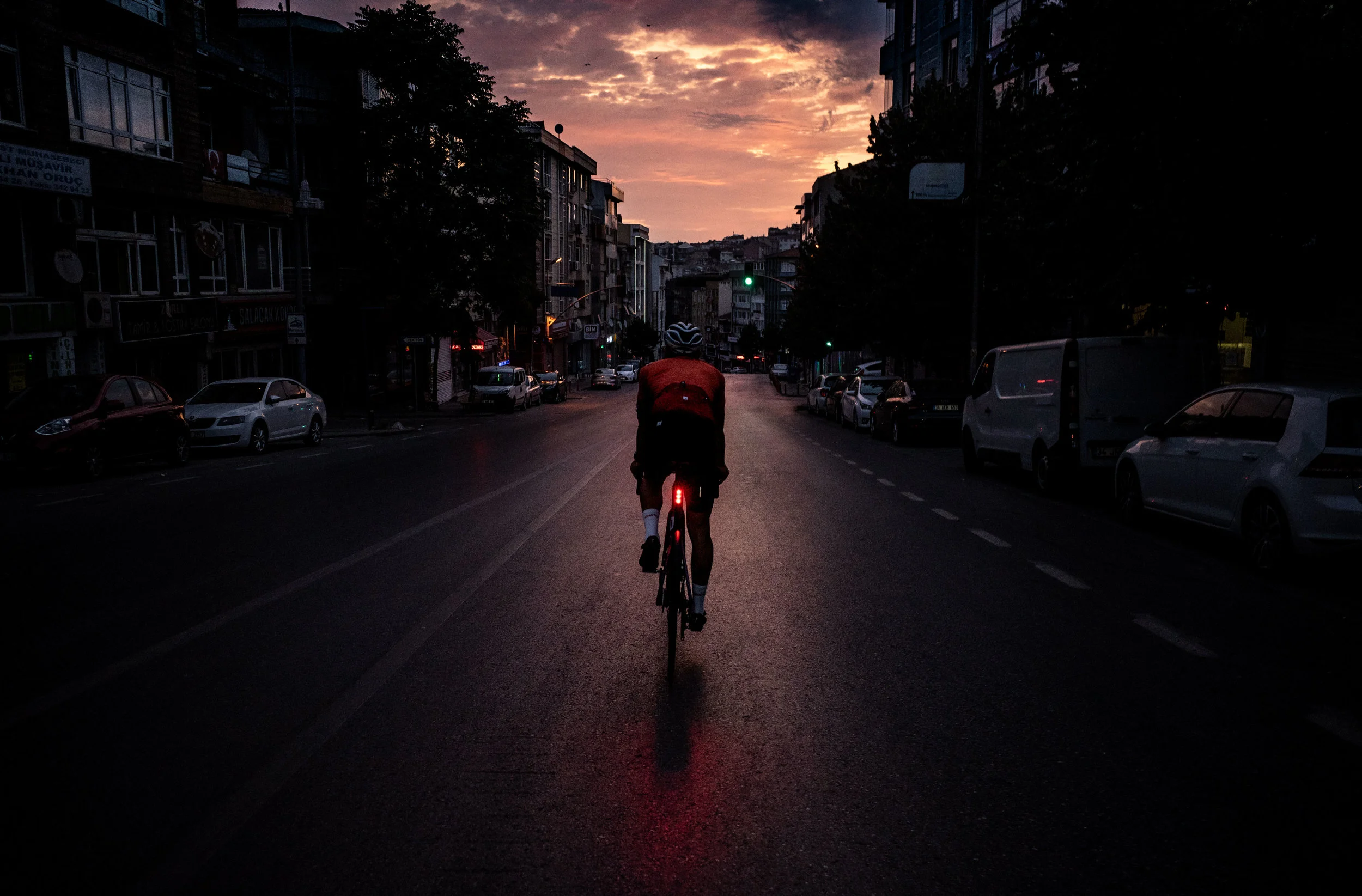 Early morning start to beat the traffic means experiencing the best light.