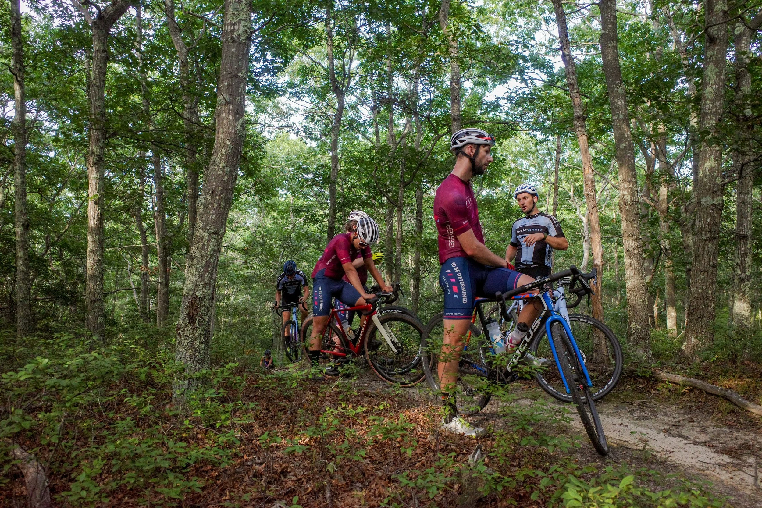 Even though it was just a recon day, everyone was little rusty, so Jacob is started giving pointers right away.