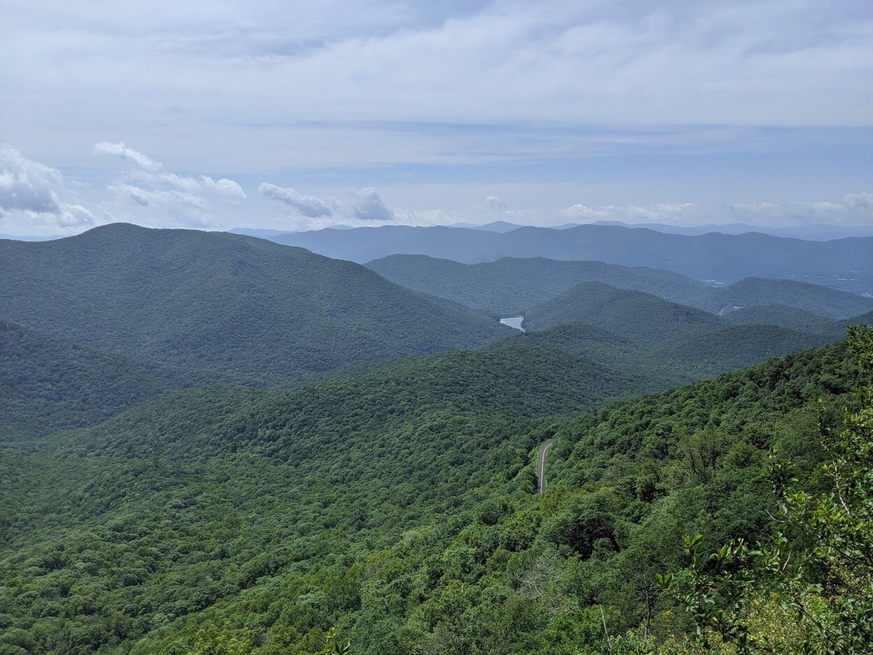 Blue Ridge Parkway &amp; Beetree Reservoir