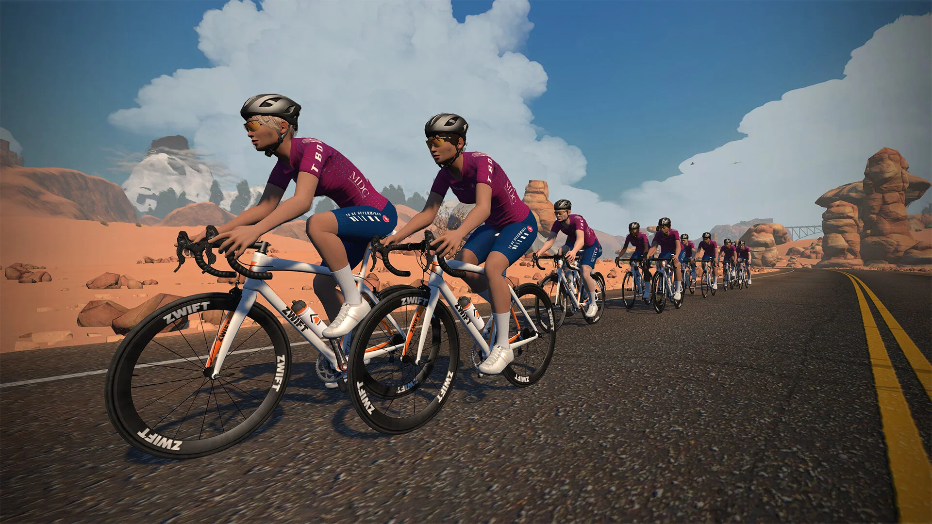 Zwift — Zwift — To Be Determined Journal - Cycling, Bike Racing, Adventure