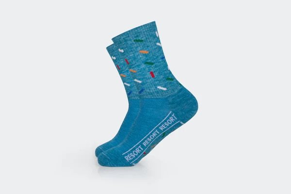 Ten Speed Hero Merino Wool Sprinkle Socks ($22)