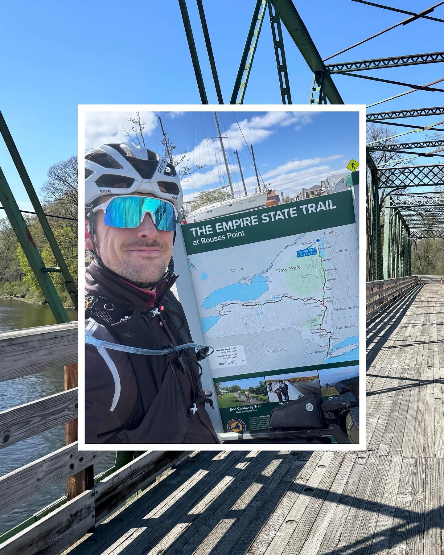 Montreal ➡️ Brooklyn on the Empire State Trail: 3 Days, 27hrs 7mins, 454 Miles, &amp; 15,882ft elevation gain. 

Rogier shares his journey riding the full length of the EST (and then some) on the Journal, including what went into his preparation and 