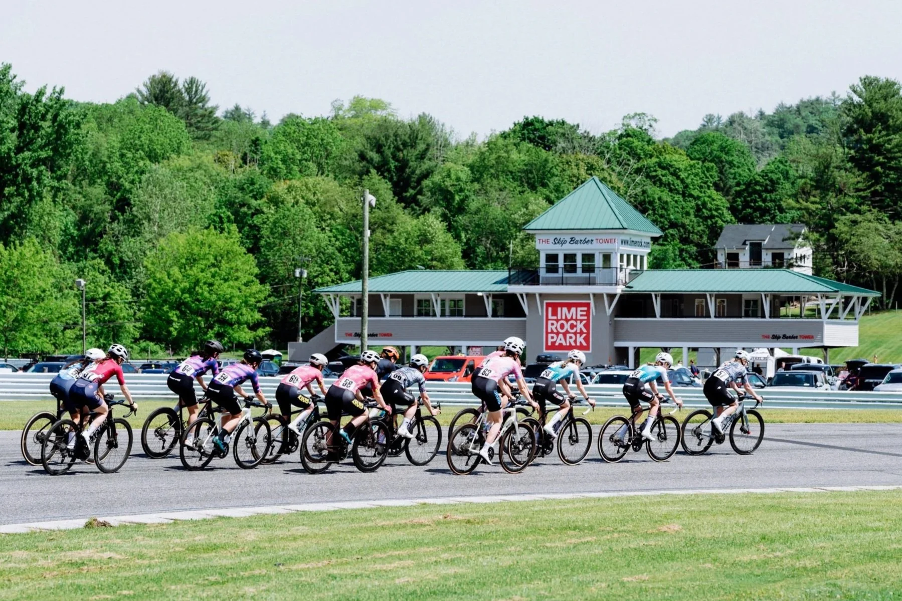 A Bike Race on a Car Track: Lime Rock GP