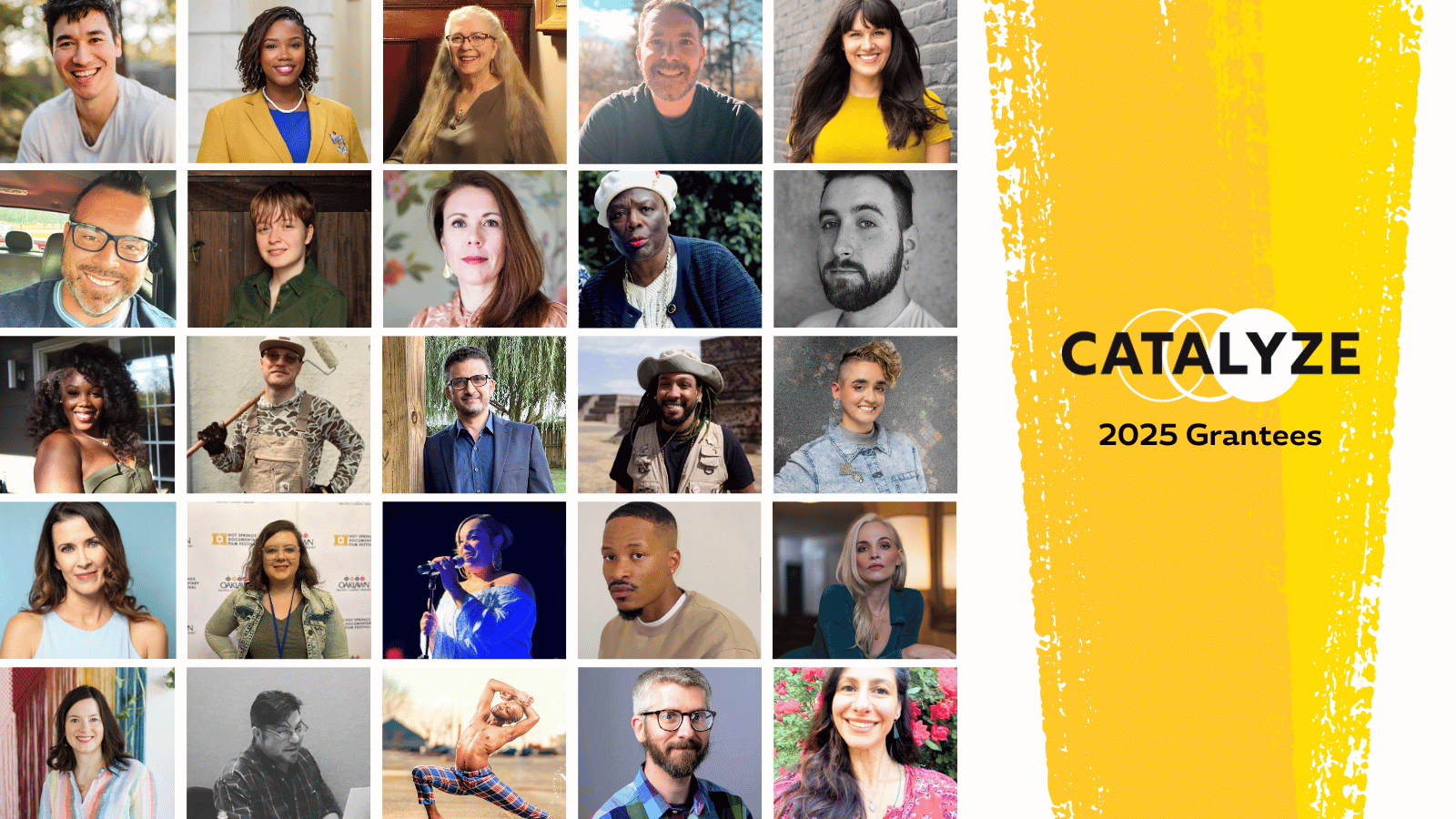 2025 Catalyze Grantees pictured