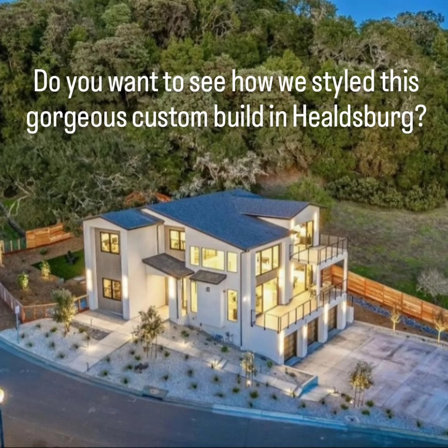 We had the opportunity to stage this custom-built luxury home nestled in the hills of Healdsburg. Here is your chance to take a peek inside!