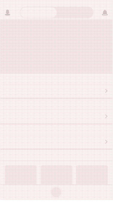 5pt Baseline Grid iOS designs are designed @1x, 375x667. The grid is a 5pt grid with 75 squares across. Elements and spacing should be in multiples of 5.