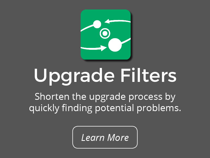 Upgrade Filters