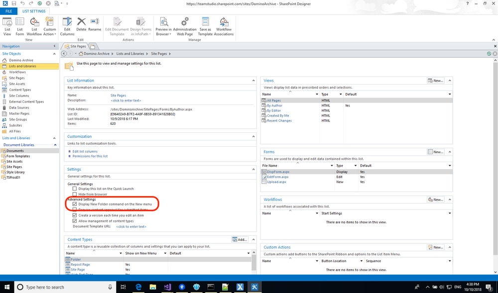 Archive Lotus Notes Databases to Sharepoint with Teamstudio Export and ...