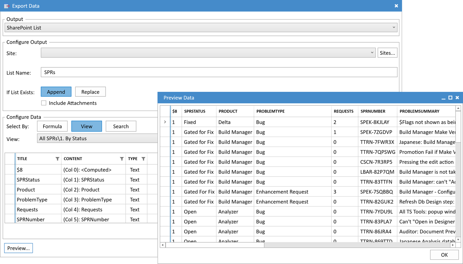 Teamstudio Export V5 Released - Upload Notes Data Direct to SharePoint ...