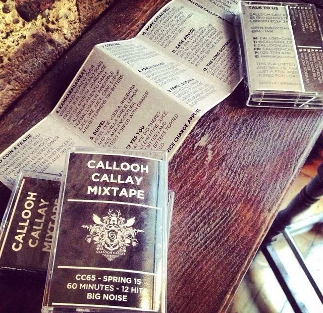 Mixtape 2015 cocktail menu
