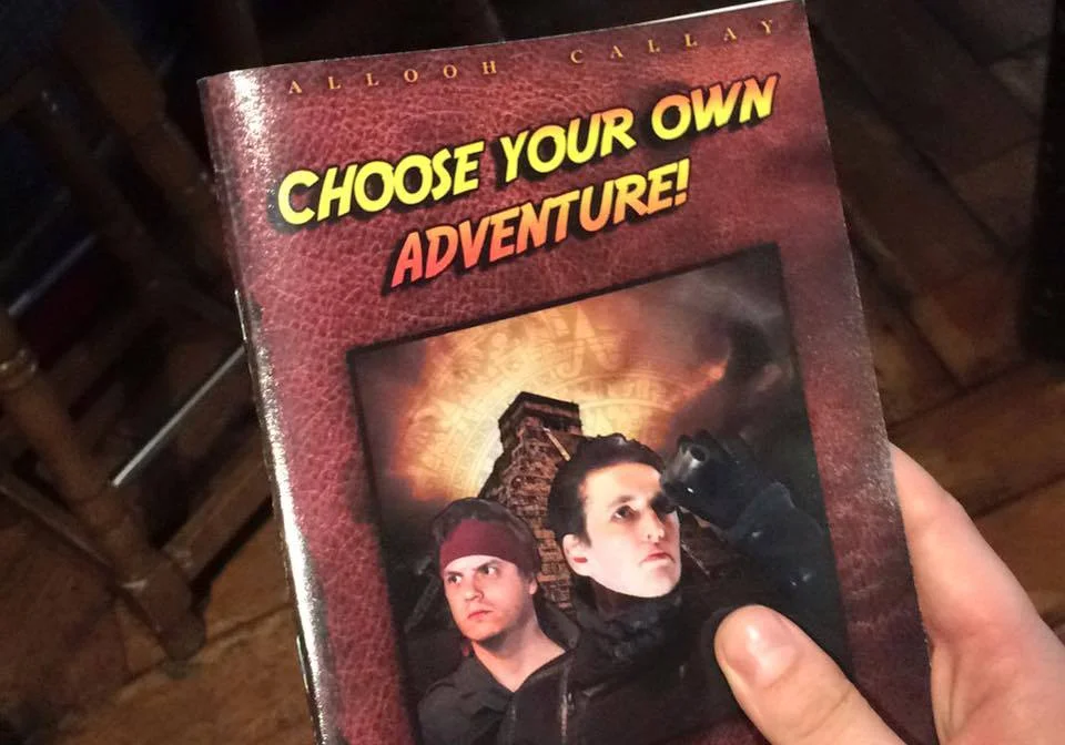 Choose Your Own Adventure. Jubjub. October 2015.