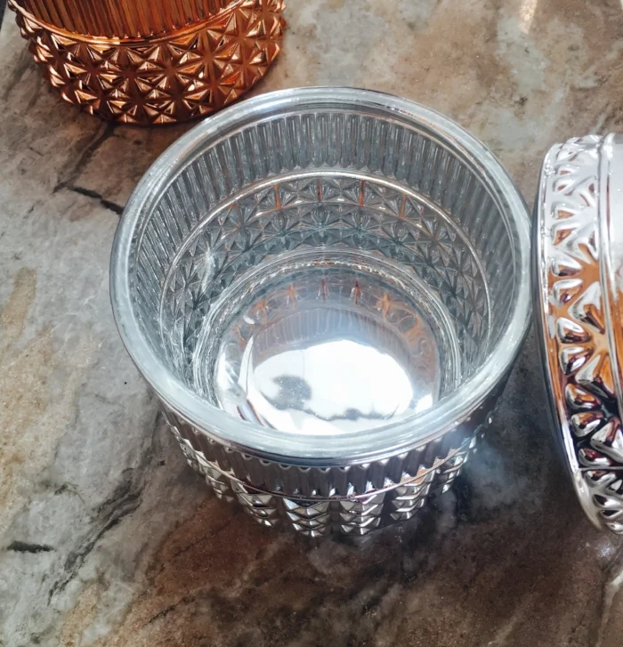 Candy jar, makeup brushes, knick knacks...such a gorgeous jar!