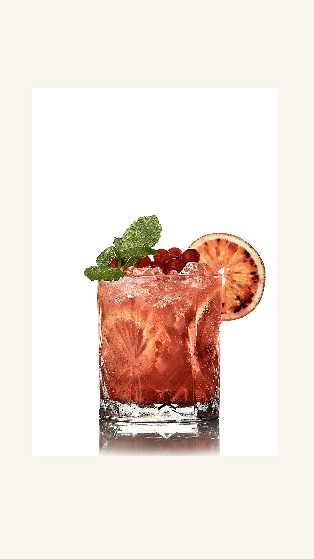 Photo boisson de cocktail gingembre réalisée pour ZINZINBER DRINKS