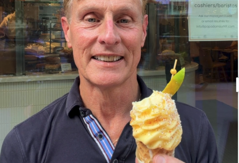 Corn Ice Cream?  Yes!