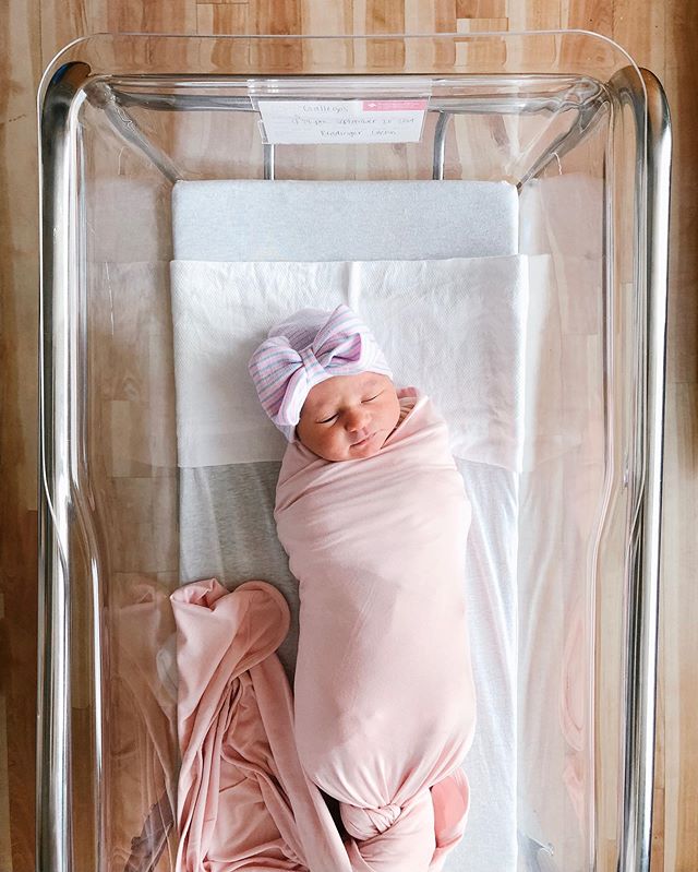 And then there were two. Meet Clara Louise, Leighton&rsquo;s younger sister and another reason why @sarahmgallegos is the best woman ever. #girldad