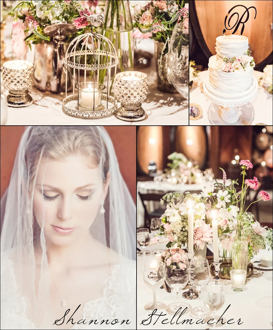 Romantic Pink Napa Wedding