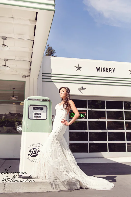 vintage style gas station winery web
