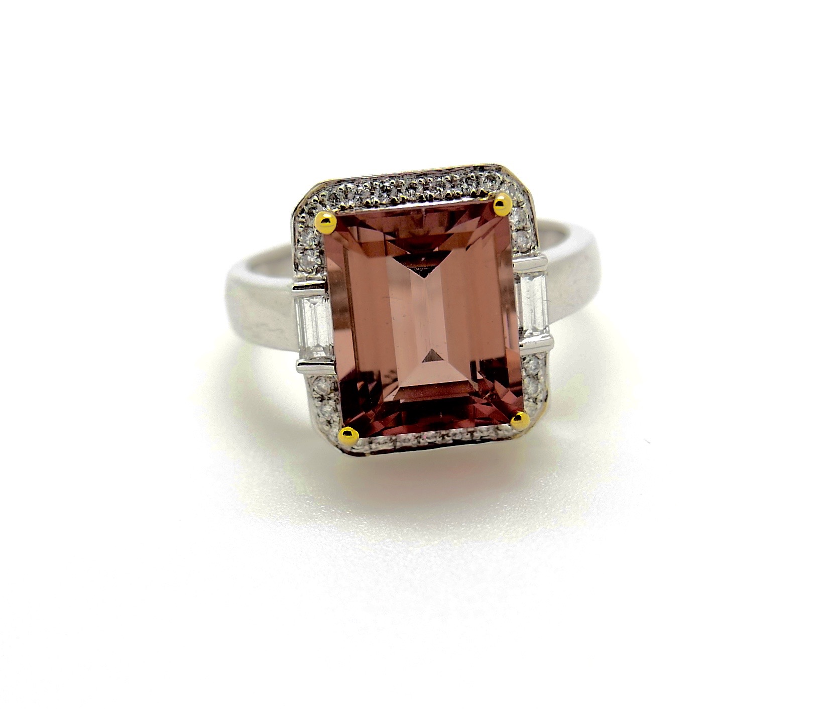 Pink Tourmaline Vintage Ring