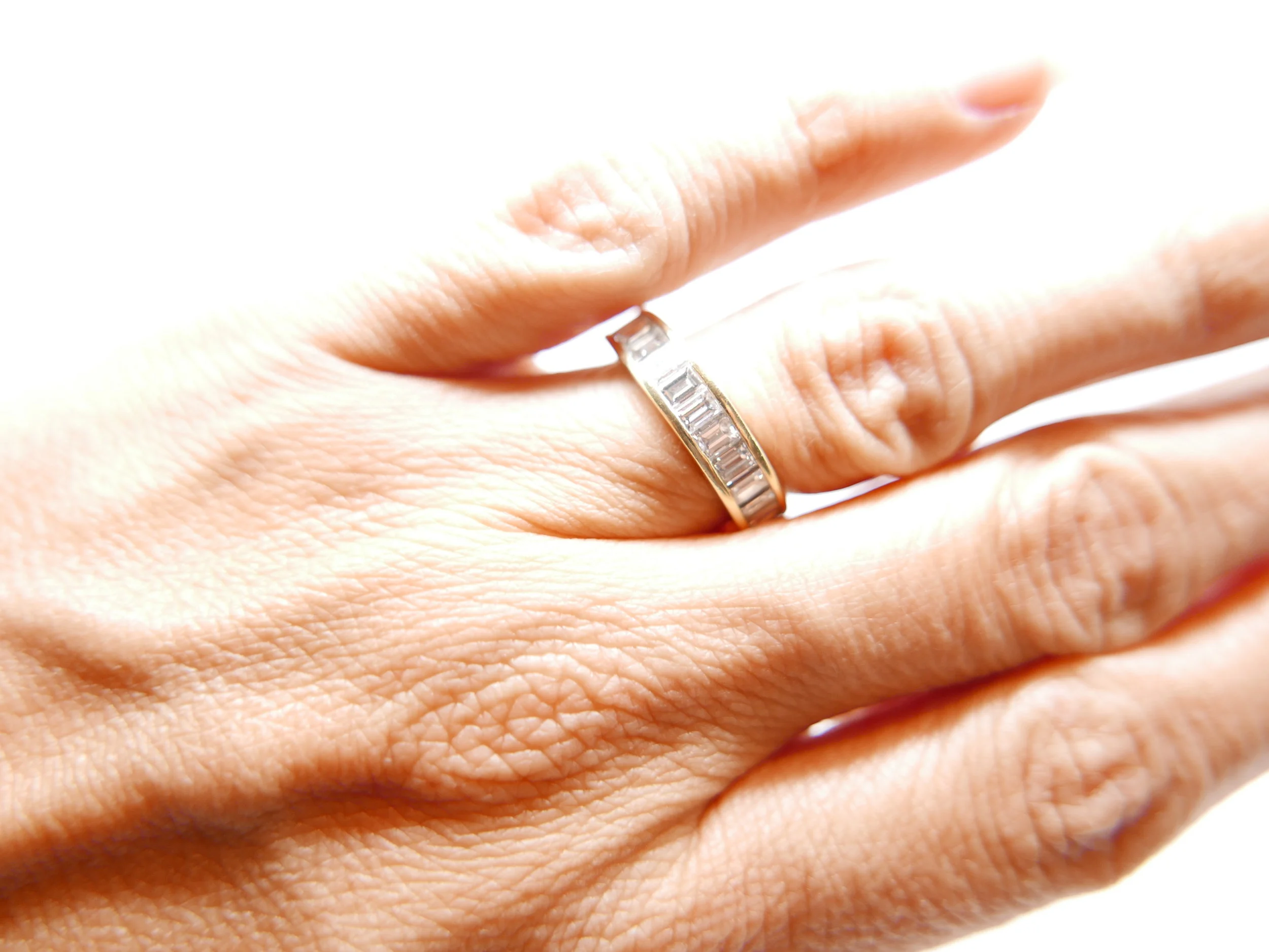 Antique eternity ring