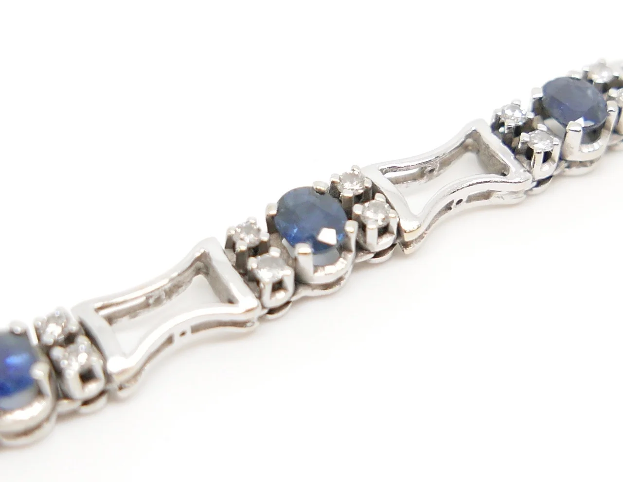 Sapphire &amp; Diamond Bracelet 