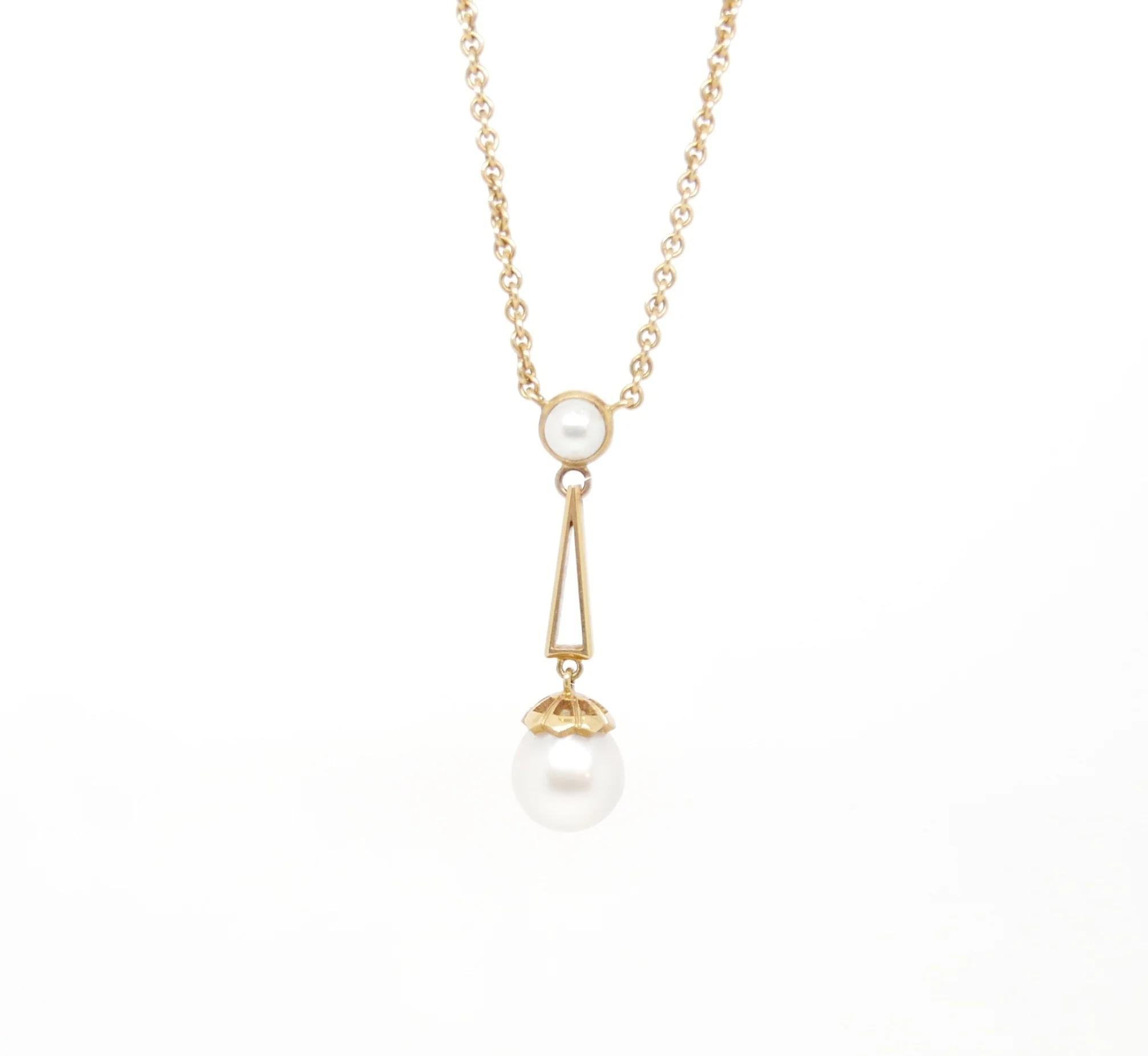 Antique pearl pendant