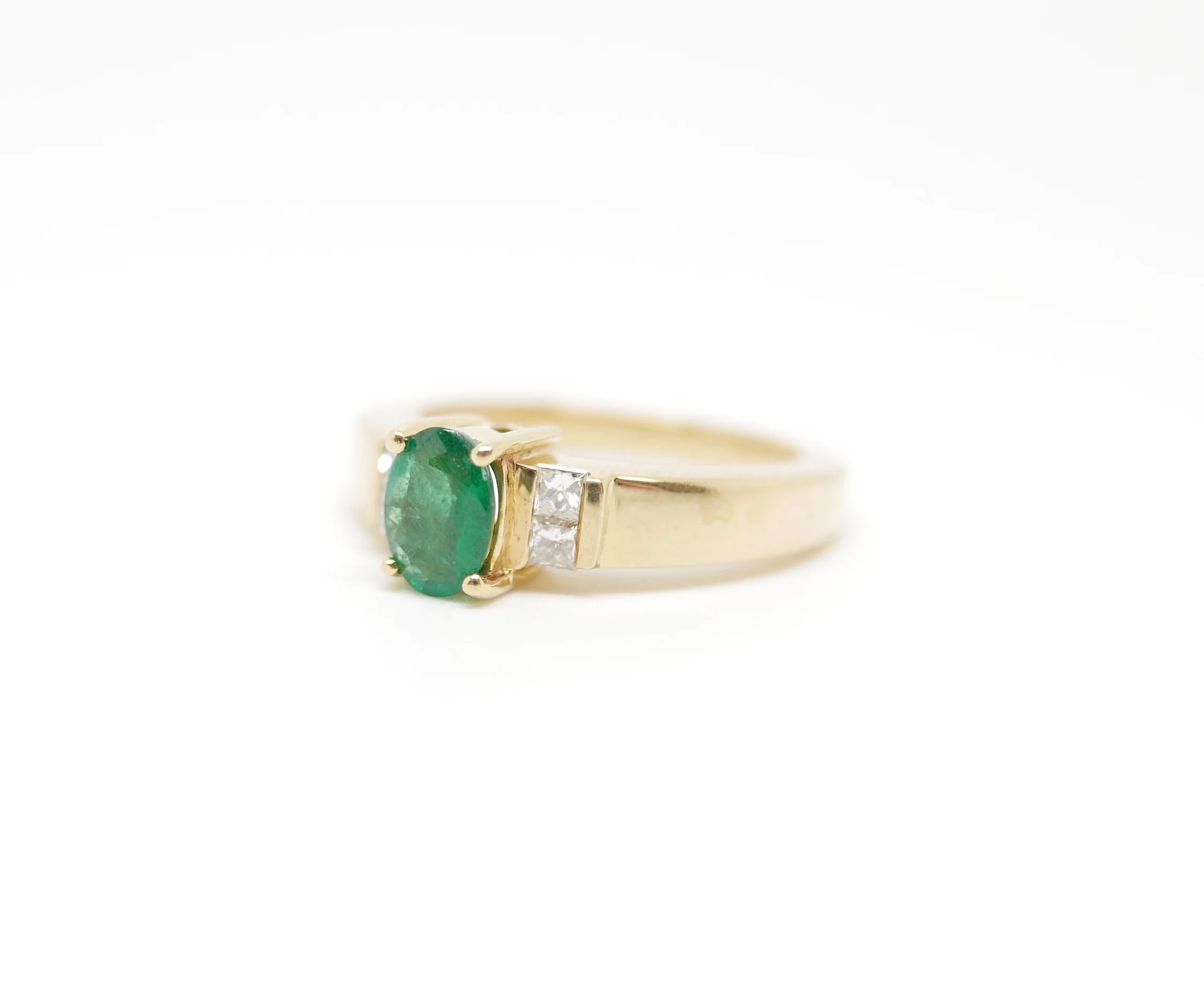 vintage emerald jewellery
