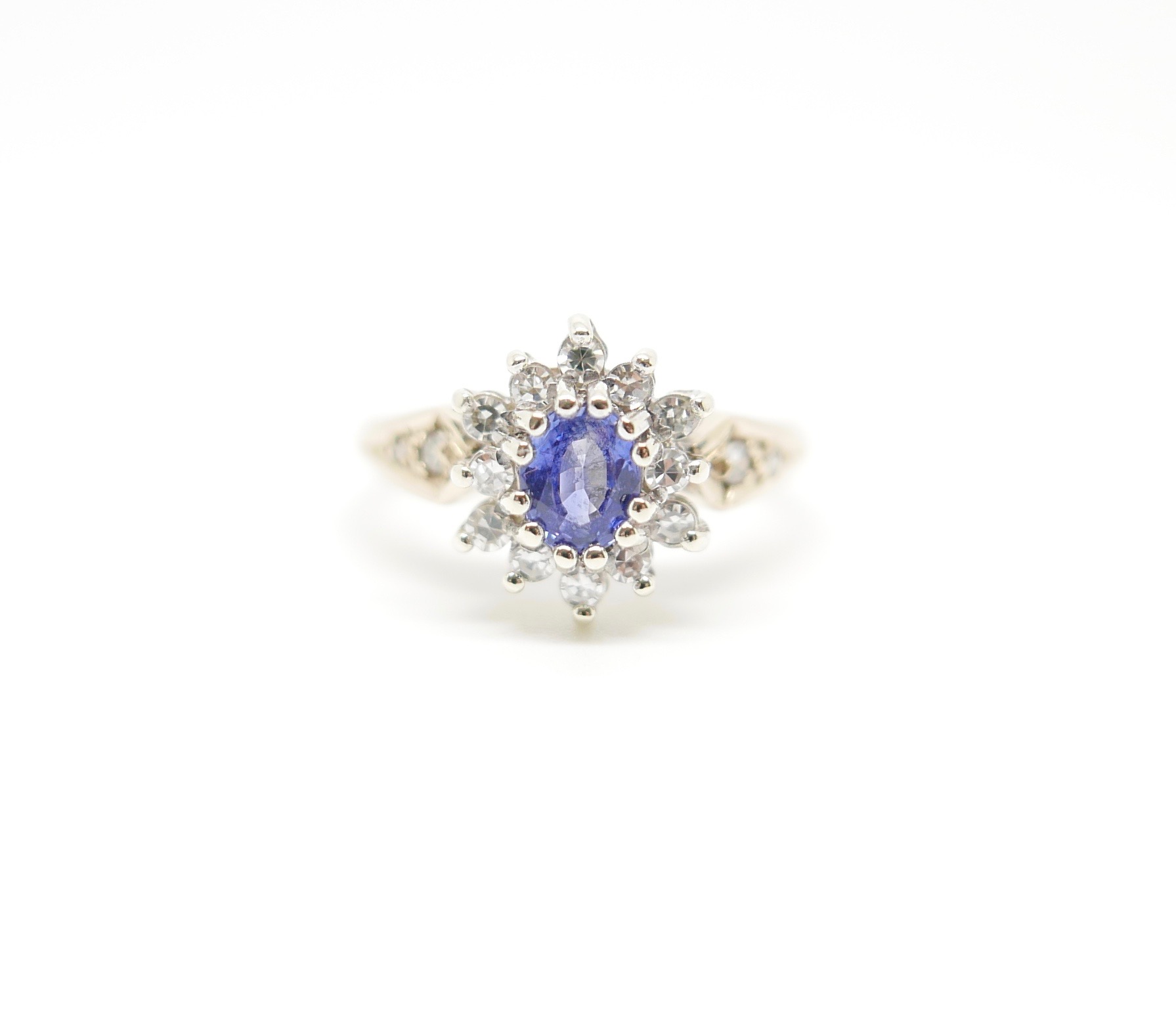 vintage ceylon sapphire ring