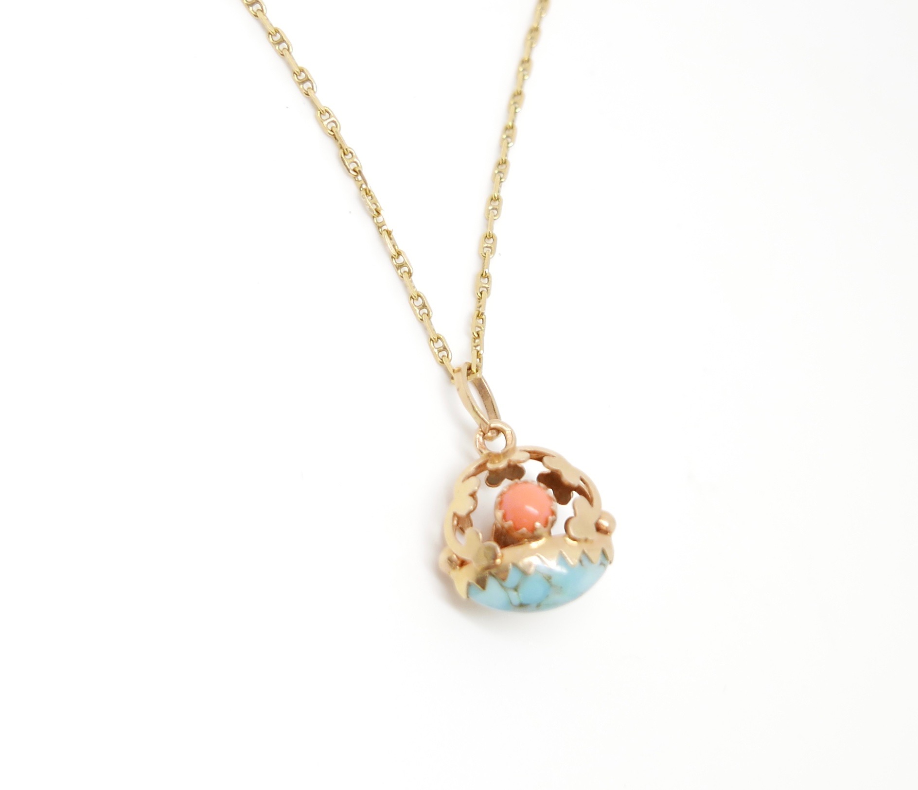 vintage jewellery coral