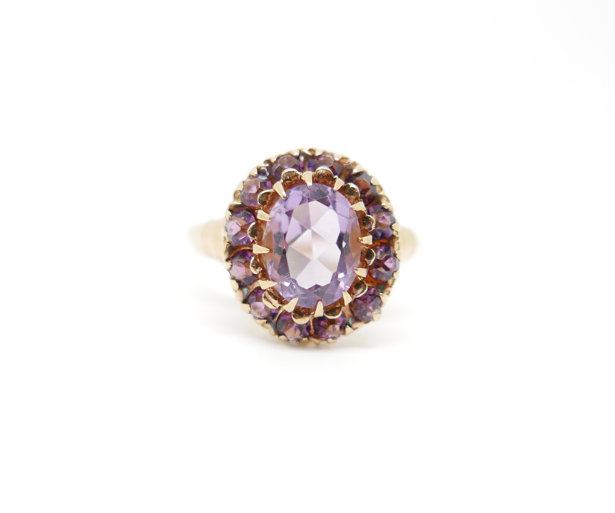 vintage amethyst ring