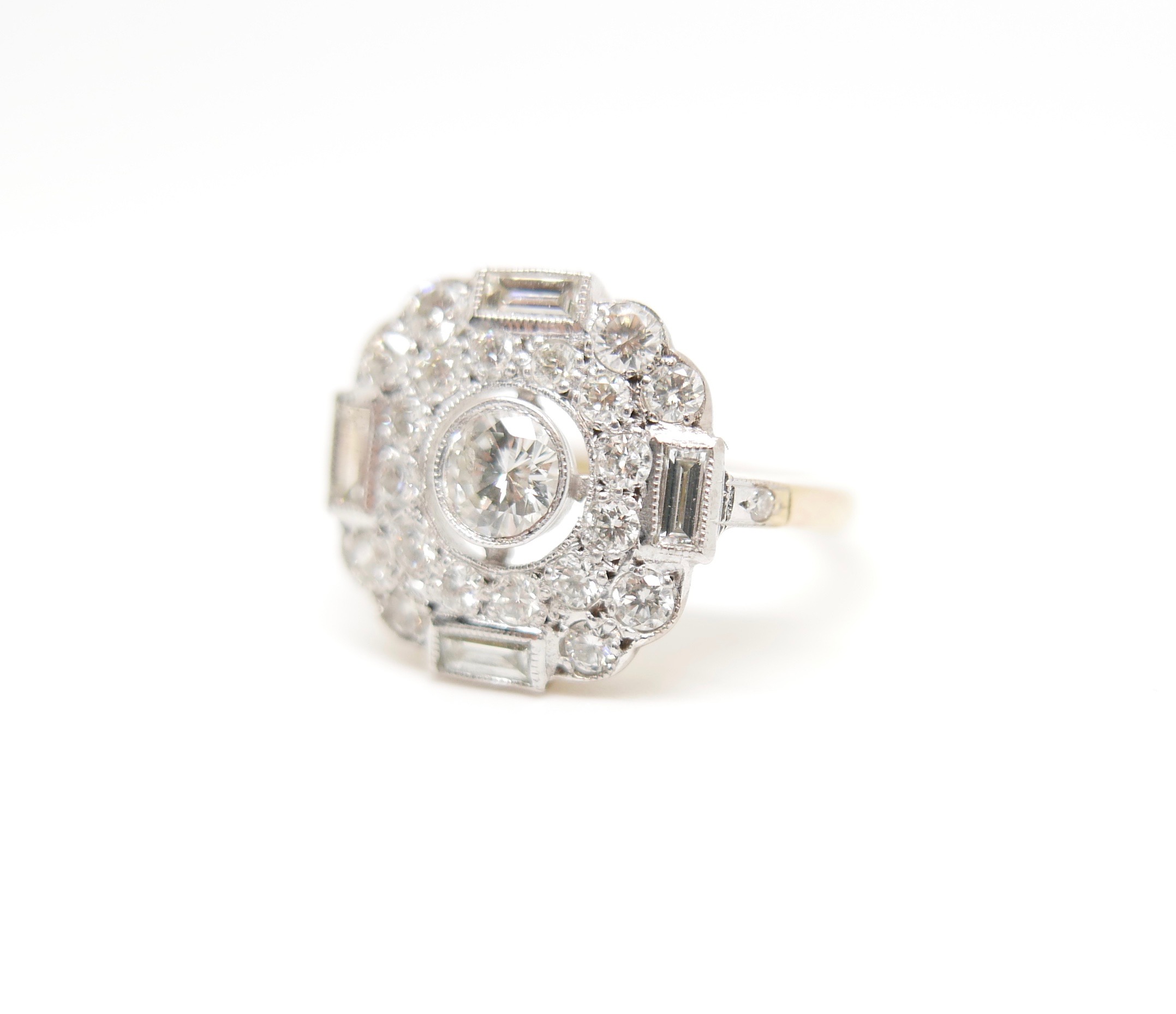 antique diamond engagement ring