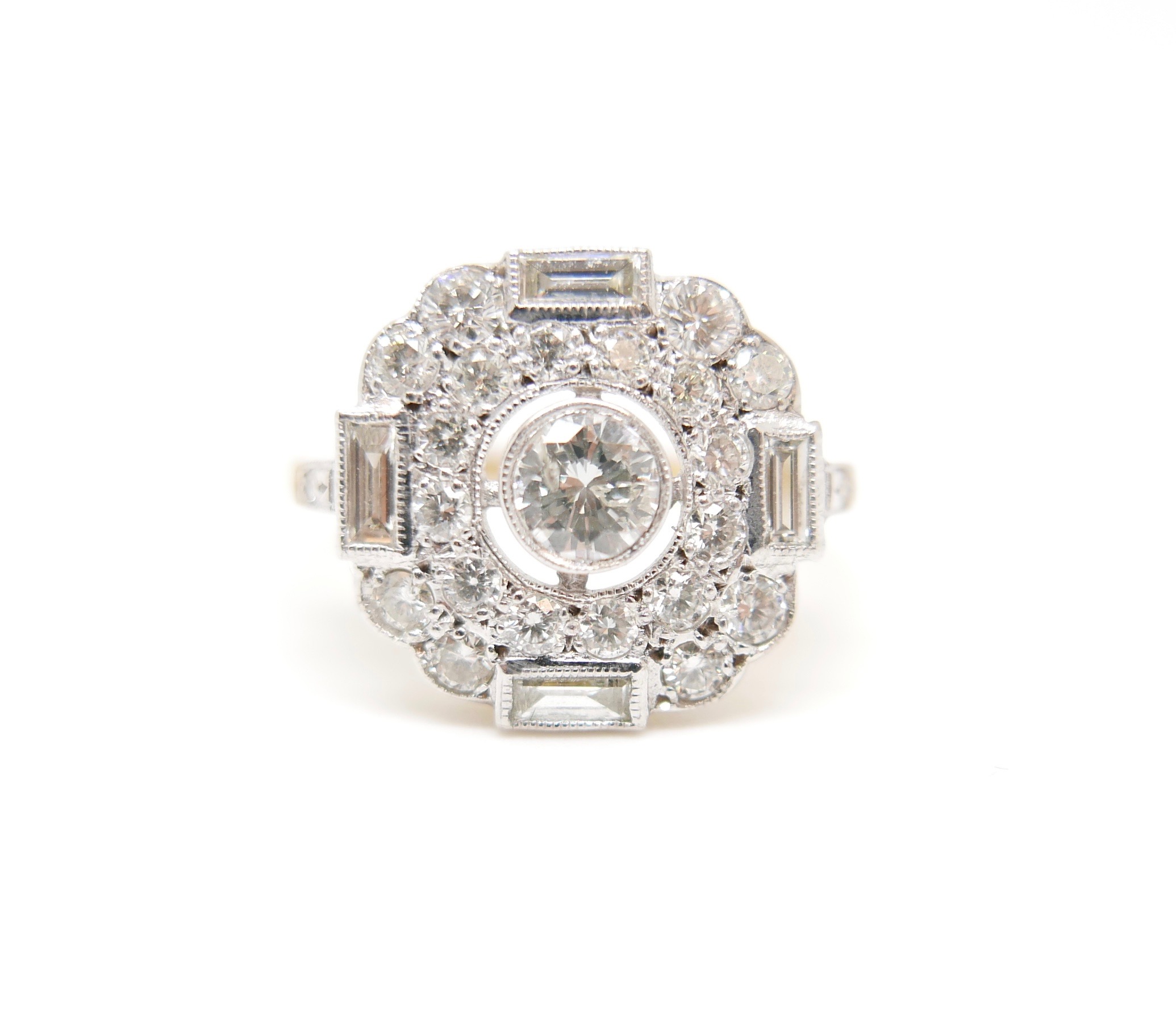 vintage diamond engagement ring