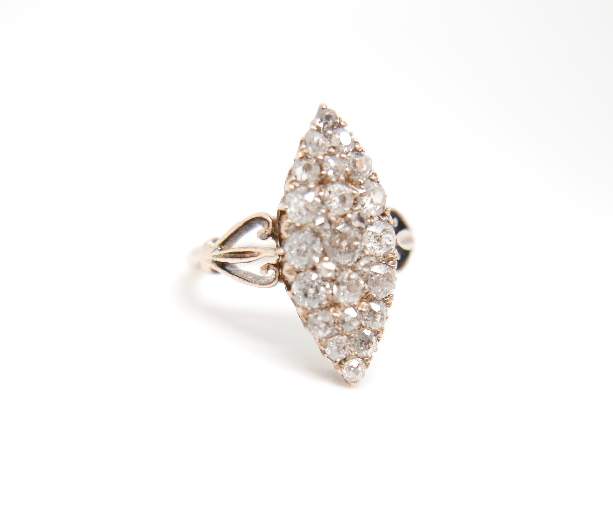 diamond marquise ring antique