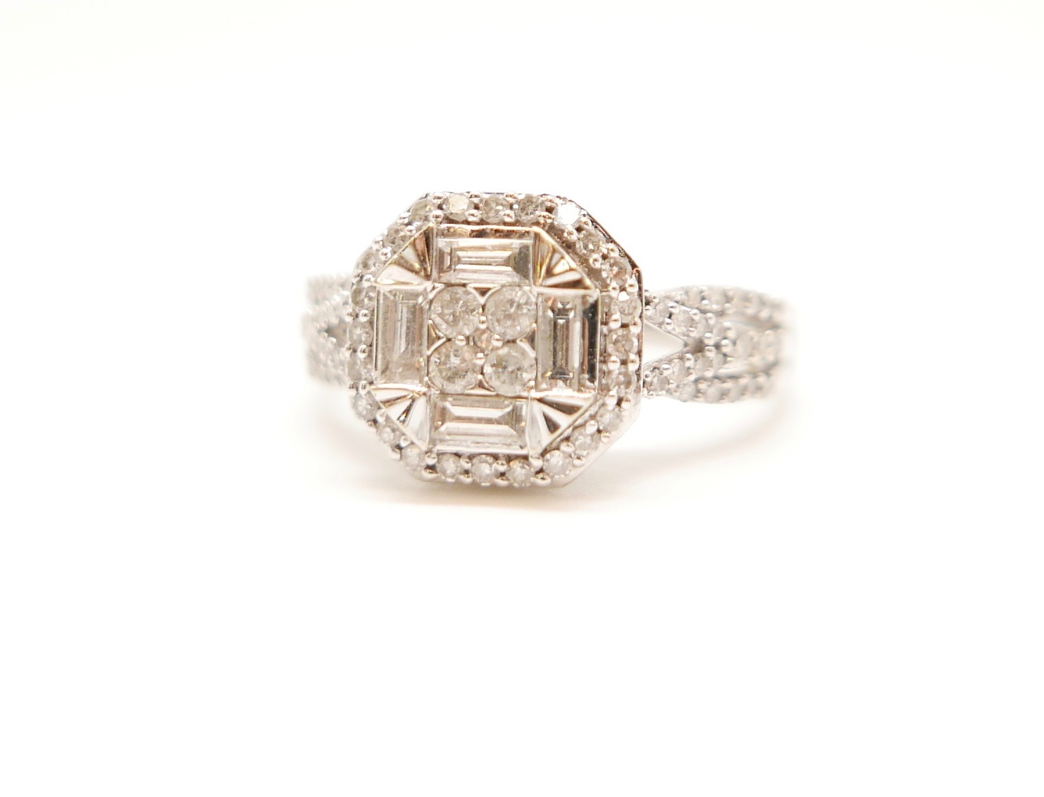 Diamond Engagement Ring Vintage UK