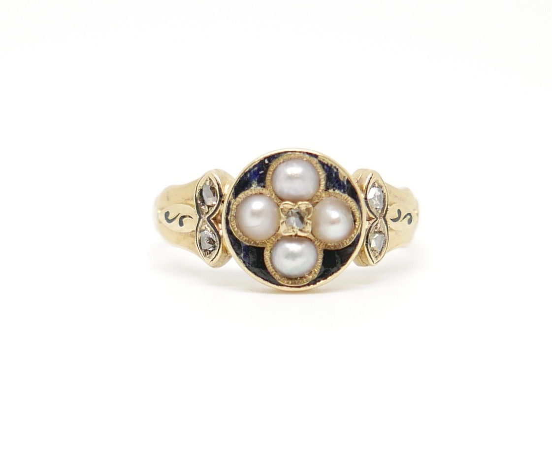 victorian mourning ring