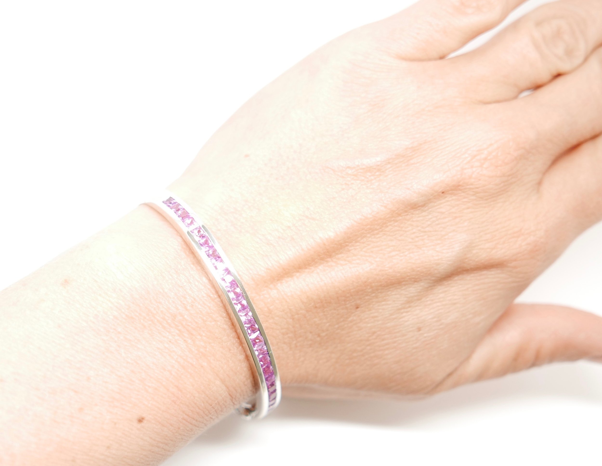 vintage pink sapphire jewellery