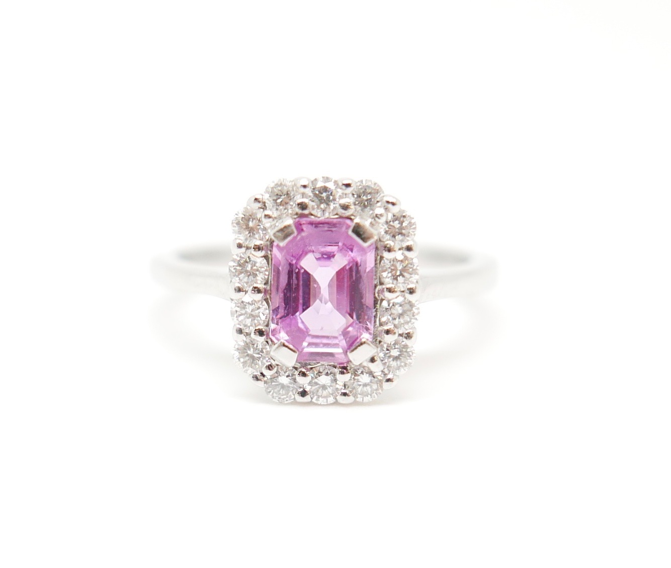 Pink Sapphire Ring Vintage