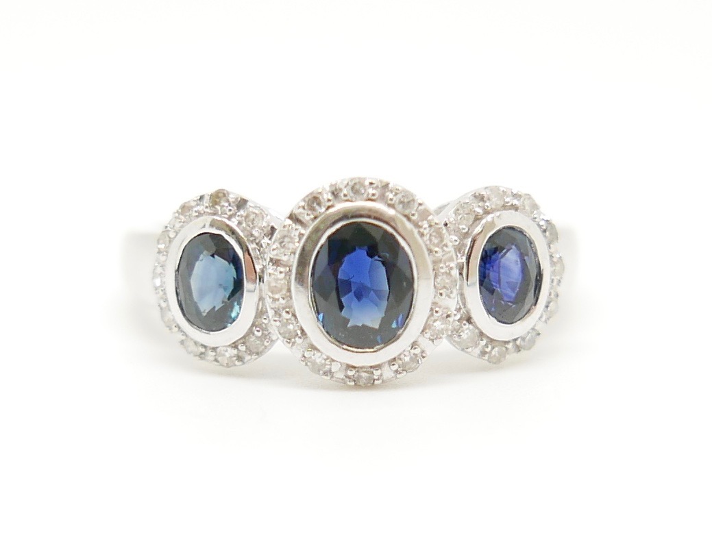 vintage sapphire ring