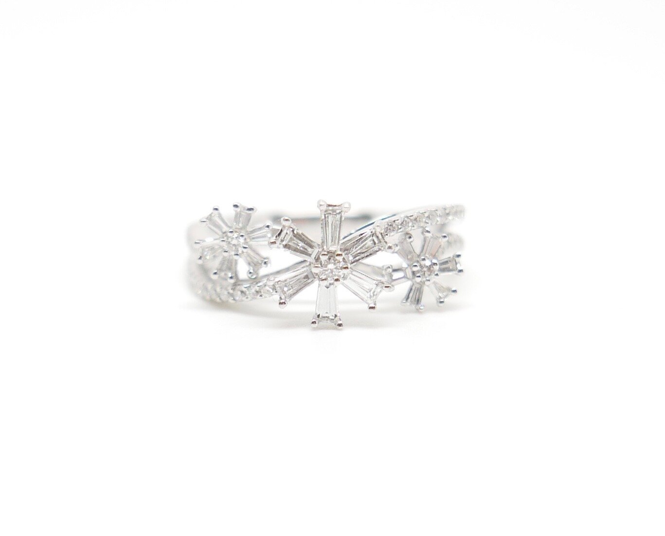 Unusual engagement ring