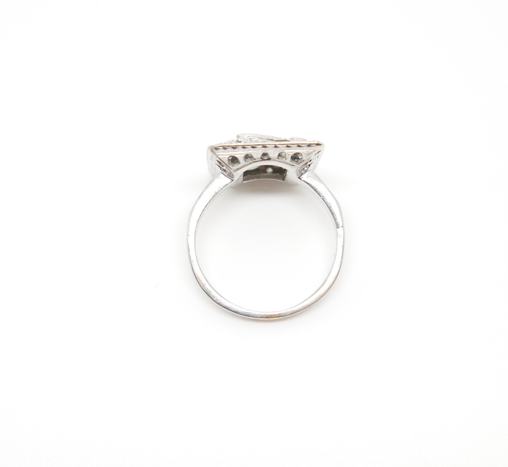 antique diamond marquise ring
