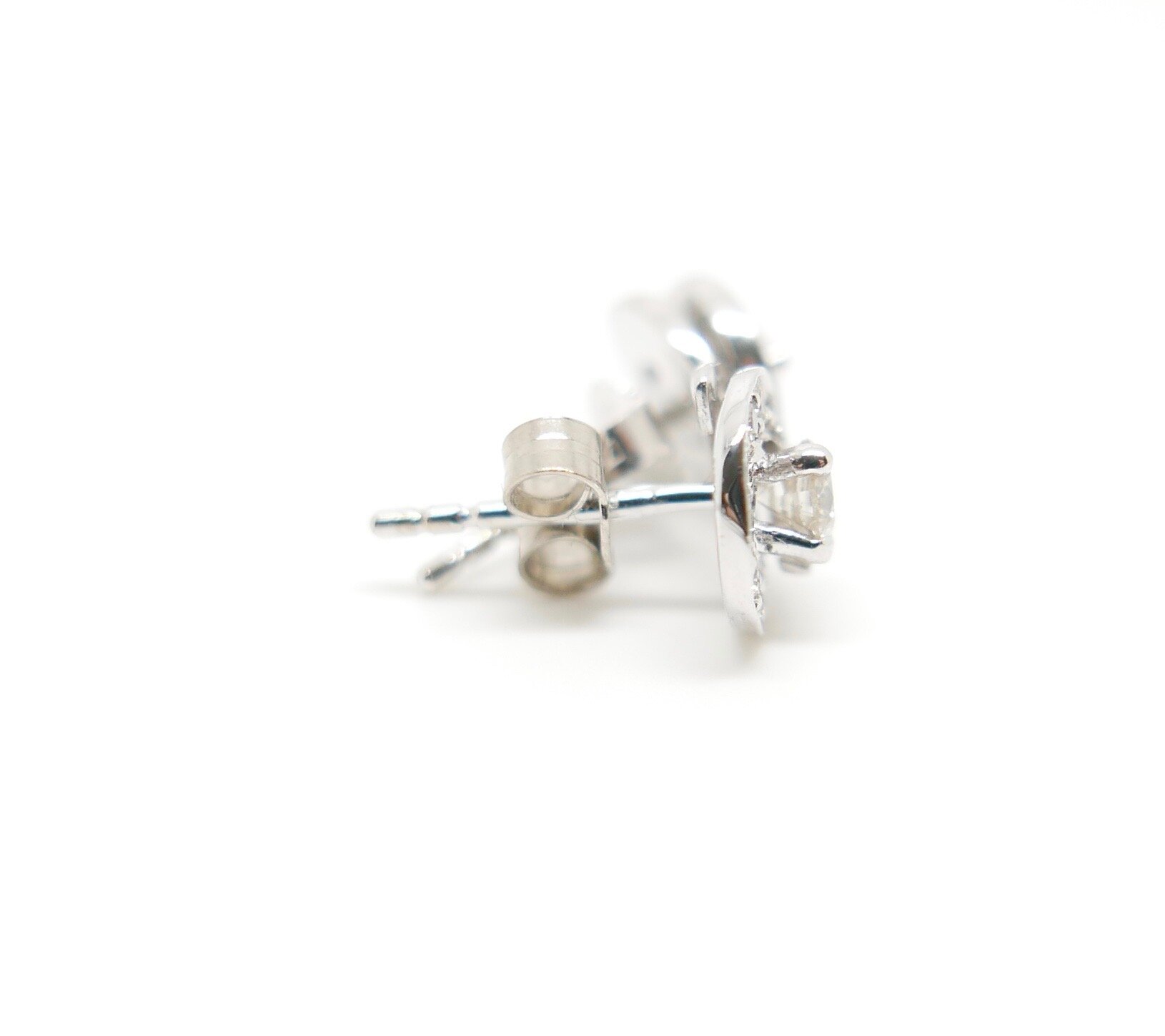 vintage diamond stud earrings