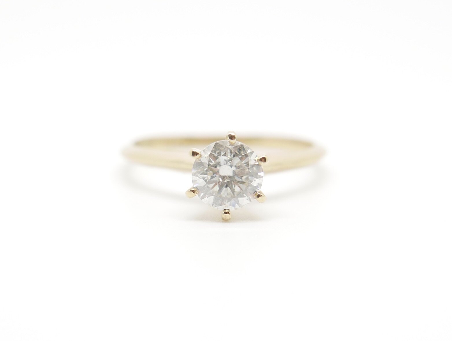 1 carat solitaire ring