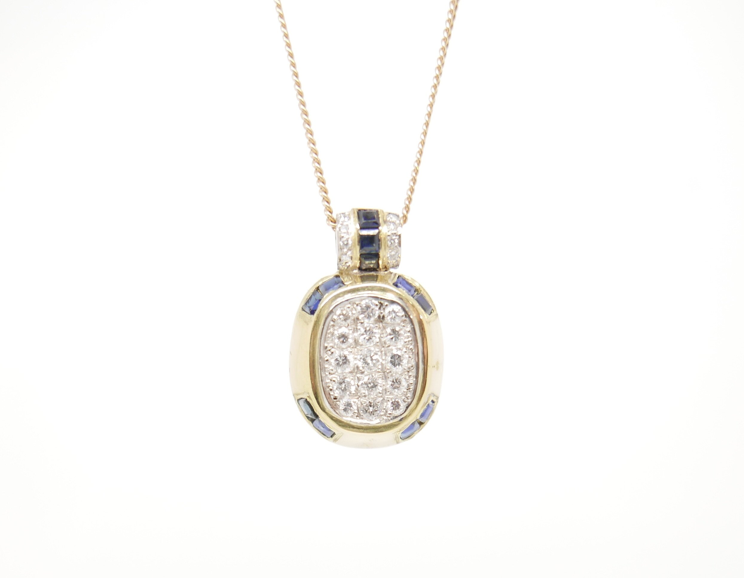 diamond necklace vintage