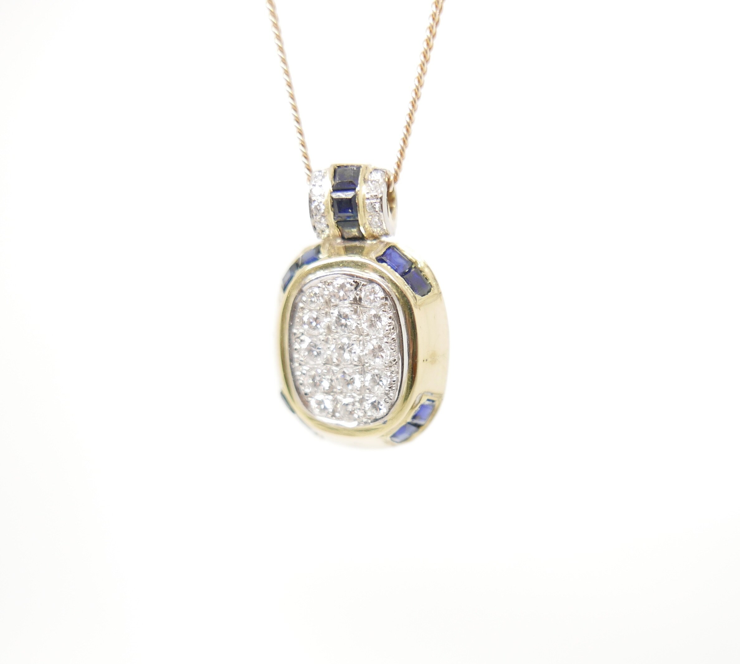 diamond vintage necklace