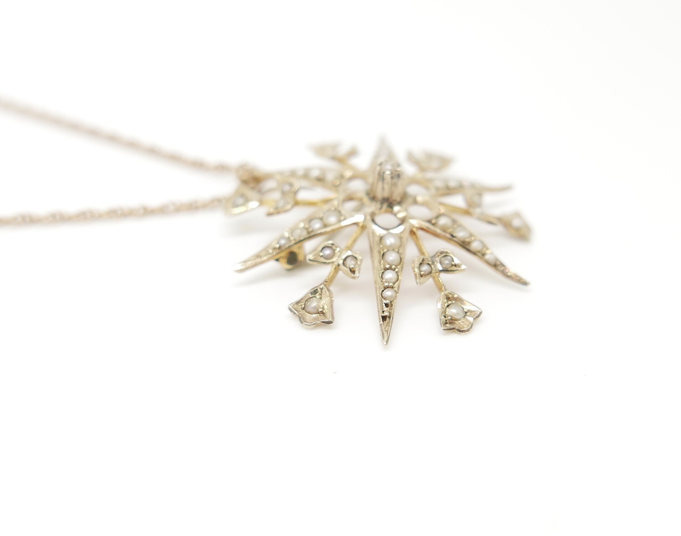 seed pearl necklace antique
