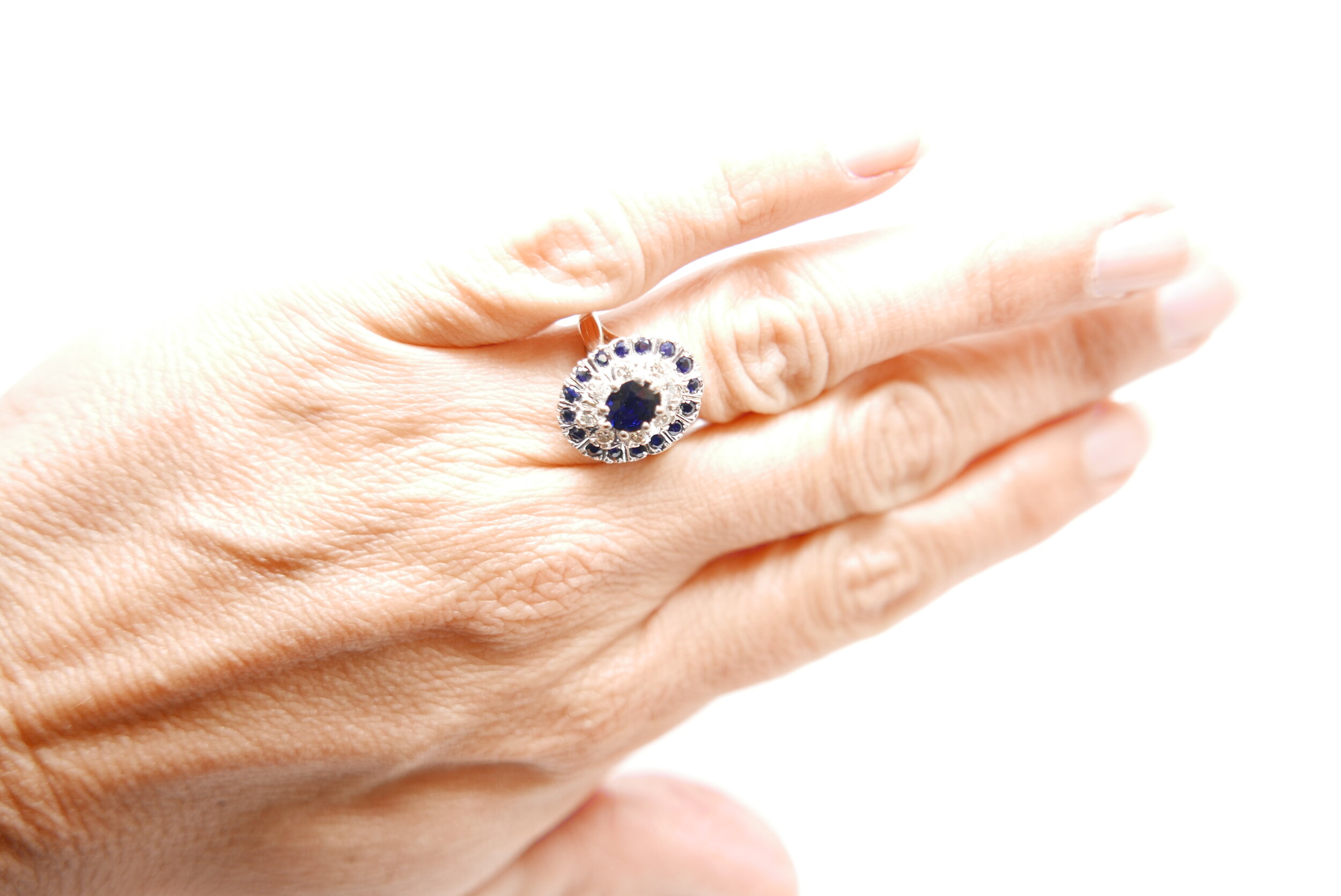 vintage sapphire engagement ring